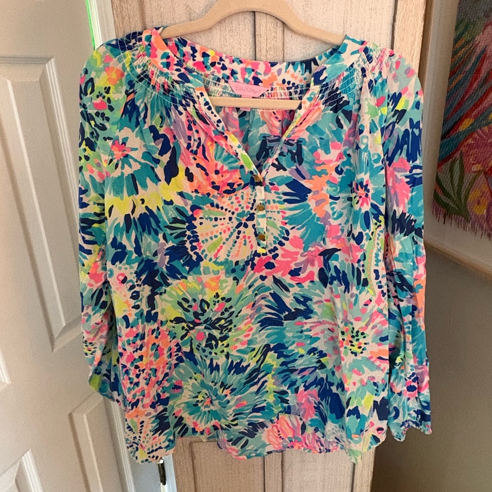 Lilly Pulitzer Silk Blouse